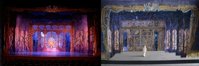 Stage Set Ideas For Plays With Upstairs Bedroom