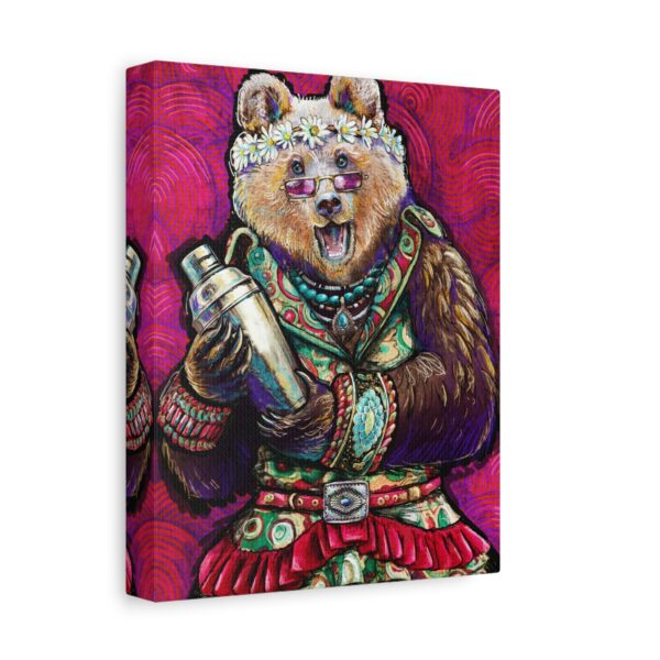 Daisy Doodle Doo the BiG Mama Bear  - Matte Canvas - Image 6