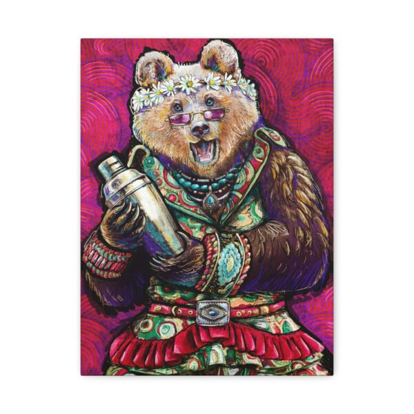 Daisy Doodle Doo the BiG Mama Bear  - Matte Canvas - Image 2