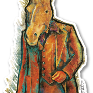 Seco Likes His Suede Suit - Sticker