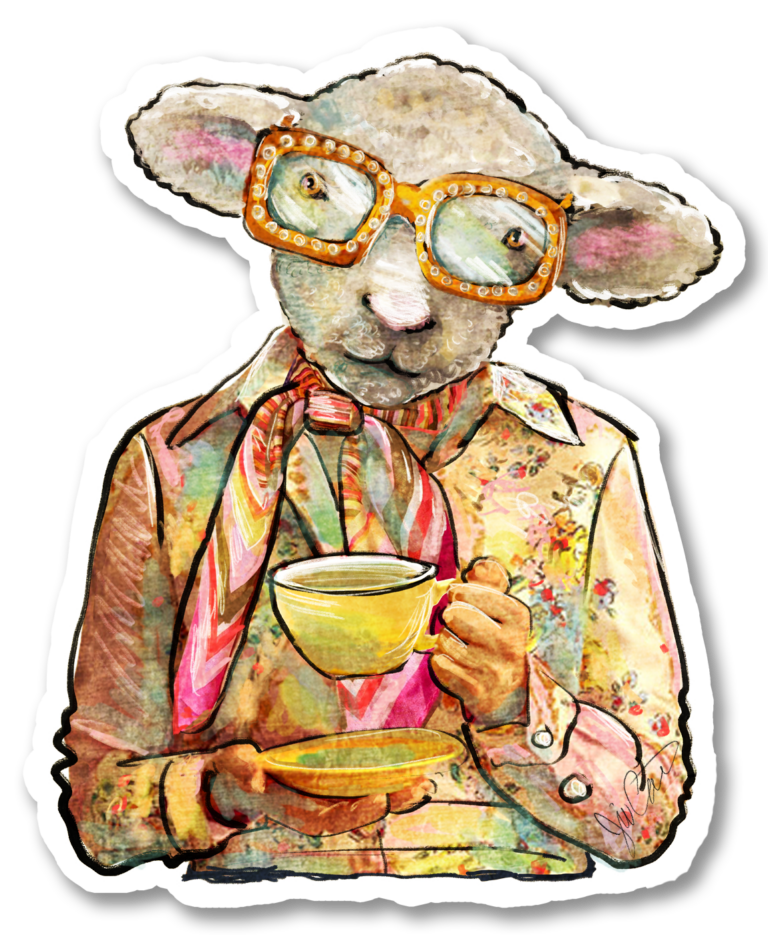 Lambsy Sticker 3.61 x 4