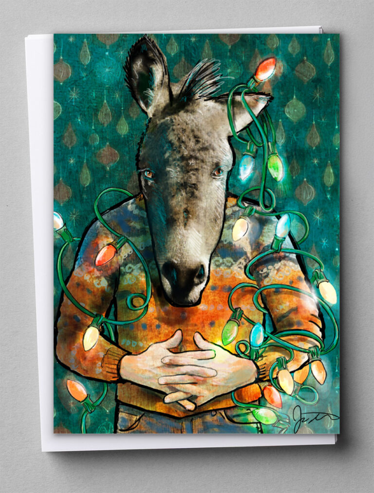Greeting Cards - Donkey