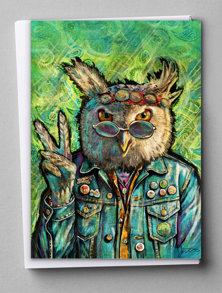 Greeting Cards - Owl Peace