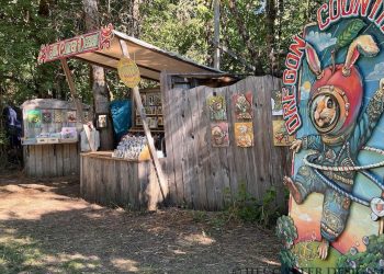 Oregon Country Fair 2026 Poster Artist Booth